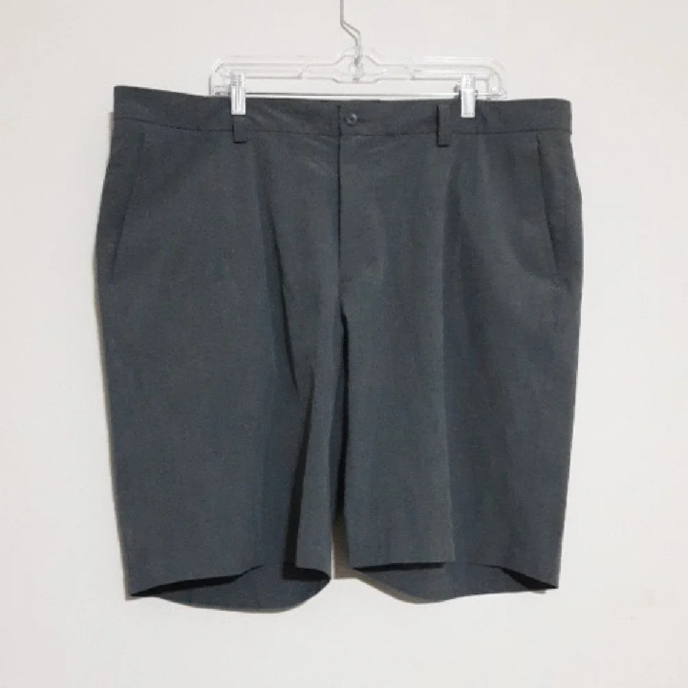 Slazender Men's Gray Performance Golf  Shorts 42 Outdoors Casual Hiking Vacation